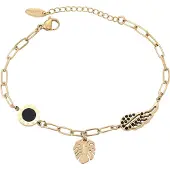 Faina Pulsera oro / negro