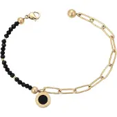 Faina Pulsera oro / negro