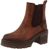 Mustang Botas Chelsea 'Madlin' marrón castaño