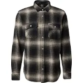 Rip Curl - Count Flannel Shirt - Camisa size S, negro