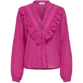 ONLY Blusa púrpura