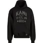 Karl kani Sudadera 'Western' gris / negro