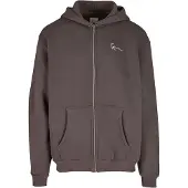 Karl kani Sudadera con cremallera gris