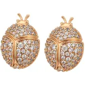 Gaya Pendientes oro rosa