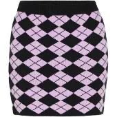 MyMo ROCKS Falda lila / negro