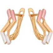 NAEMI Pendientes oro / rosa claro / blanco perla