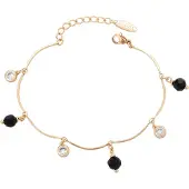 NAEMI Pulsera oro / negro