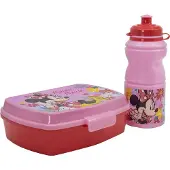 Tataway Set De Fiambrera Y Botella Minnie