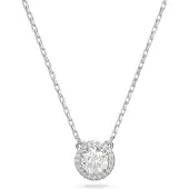 Swarovski Cadena 'Una' plata