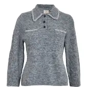 Peppercorn Top 'Leah' gris