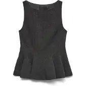 Vero Moda Top 'BESTIE' gris