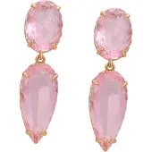 Gaya Pendientes oro / rosa