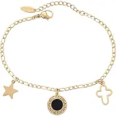 Gaya Pulsera oro / negro