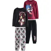 Next Pijama azul / rojo / borgoña / negro