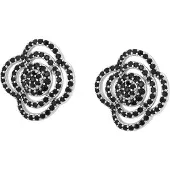 NAEMI Pendientes negro / plata