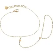 Faina Joyería para pies oro