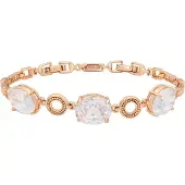 NAEMI Pulsera oro / transparente