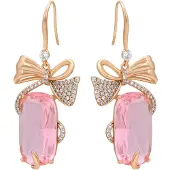 Faina Pendientes oro / rosa / transparente