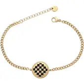 NAEMI Pulsera oro / negro