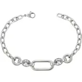 BRAELYN Pulsera plata / transparente