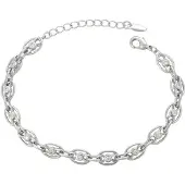 NAEMI Pulsera plata