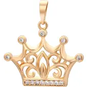 Gaya Colgante oro / transparente