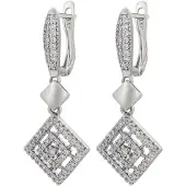 BRAELYN Pendientes plata / transparente