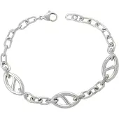 NAEMI Pulsera plata