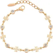 NAEMI Pulsera oro rosa