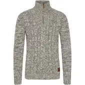 !Solid Jersey 'Pankraz' marrón / verde moteado