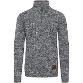 !Solid Jersey 'Pankraz' azul / azul moteado