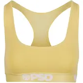 PSD Sujetador amarillo pastel / blanco