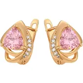 Gaya Pendientes oro / rosa