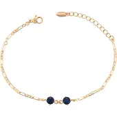 NAEMI Pulsera navy / oro