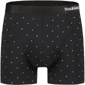 Pockies Calzoncillo boxer negro / blanco