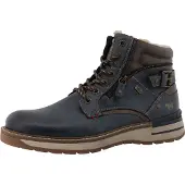 Mustang Botas con cordones navy