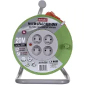 ActiveJet Carrete De Cable 1 Toma Aje Pb 20m