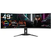Gigabyte Monitor Curvo Gaming 20vm0-co49dqbt-1ekr 49´´ Qhd Ips Oled 75hz