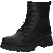 Mustang Botines con cordones 'Darleen' negro