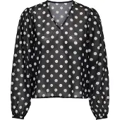 ONLY Blusa negro / blanco
