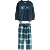 Next Pijama navy / azul cielo