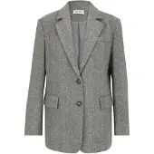 Guido Maria Kretschmer Women Blazer 'Loretta' antracita / offwhite