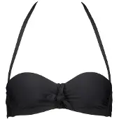 LASCANA Top de bikini 'Lola' negro