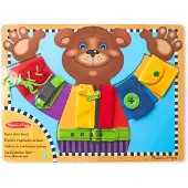 Melissa & Doug Puzzle Tablero De Habilidades Básicas (806122)