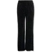 ONLY GIRLS Pantalón 'KOGVella' negro / plata