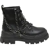Buffalo Botines con cordones 'Aspha' negro