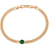 NAEMI Pulsera oro / verde