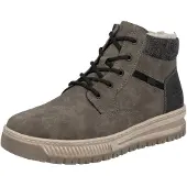 Rieker Botas con cordones marrón / gris