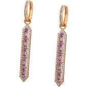 BRAELYN Pendientes oro / rosa
