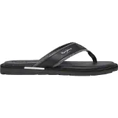 Pepe Jeans para hombre. PMS90122 Chanclas Barrel Brand negro (43), Plano, Ninguno, Beachwear, outlet 2026.